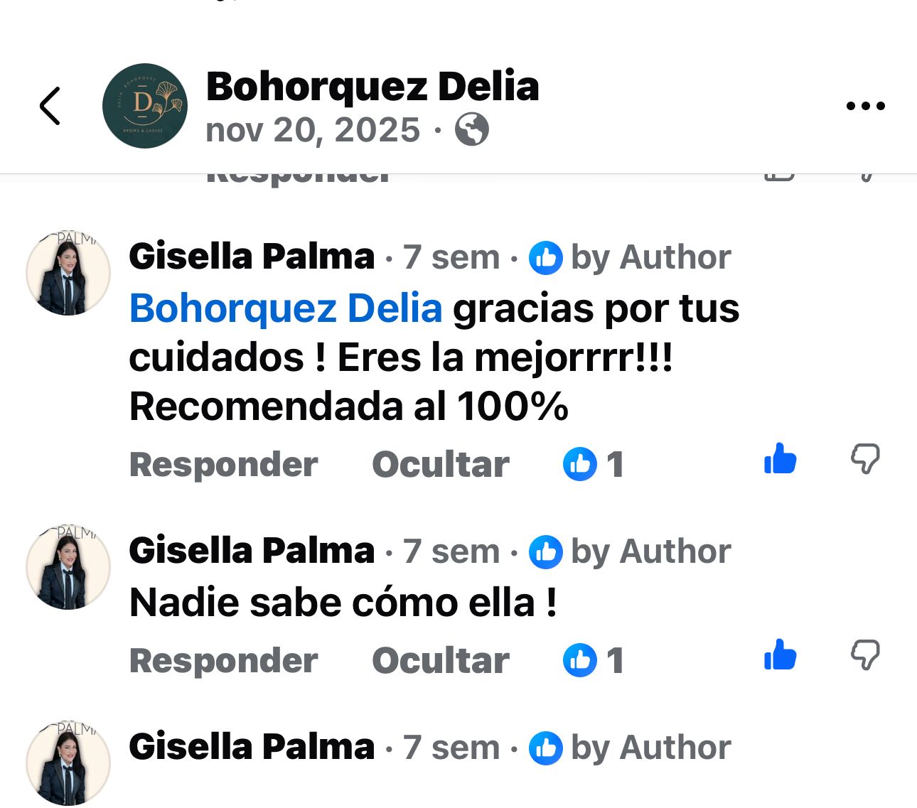 Testimonio de cliente real