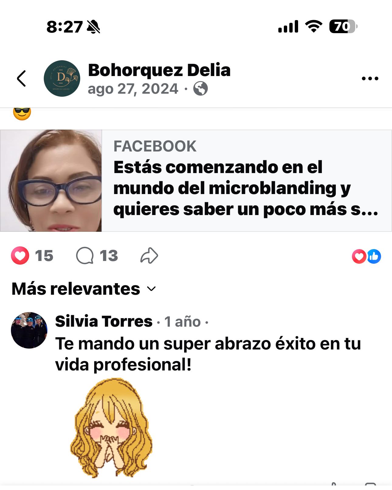 Testimonio de cliente real